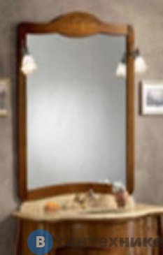 картинка Зеркало Cezares CHARME CHARME.SP.Noc, Noce, 100x5x100