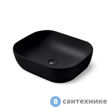 картинка Раковина Vincea VBS-101MB, 500*400*140, накладная, матовый чёрный