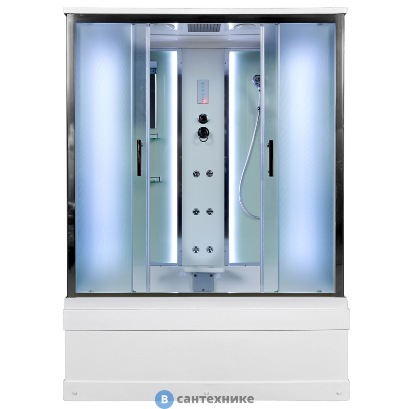 Душевая кабина DTO EM4515 LED с гидромассажем