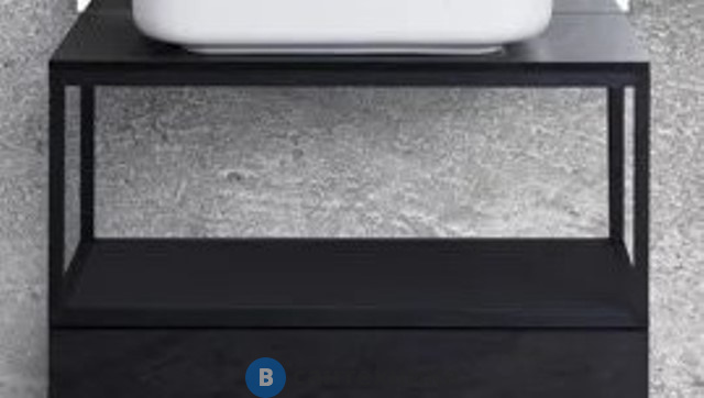 Металлический каркас под раковину Cezares 600х460х300, CADRO-60/46/30-1C-SO-MET