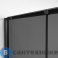 картинка Душевое ограждение Niagara Nova NG-85-11TB-TB100-34 (110х100х195) прямоугольник, черный матовый, дверь раздвижная, стекло тонированное