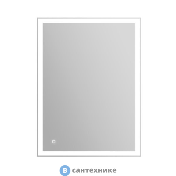Зеркало BelBagno SPC-GRT-700-800-LED-TCH-WARM со встроенным светильником, сенсорным выключателем и подогревом, 700x30x800