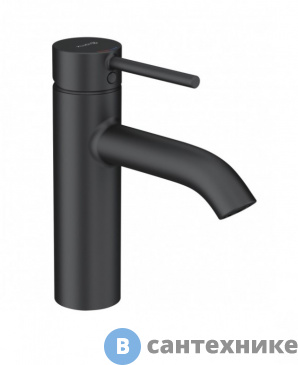 картинка Смеситель Kludi BOZZ 382883976 для умывальника, чёрный мат.