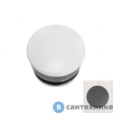 картинка Донный клапан GLOBO для раковины, click-clack, с керамической крышкой, Peperino grigio (FI012PG)