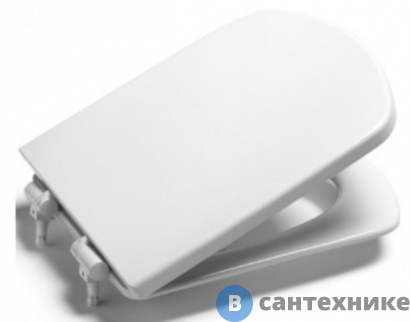 картинка Сиденье/крышка Roca ZRU9302820 DAMA SENSO микр-т (бел)