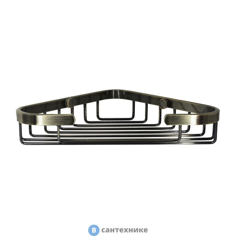 Полка WasserKRAFT K-733LIGHT BRONZE металлическая