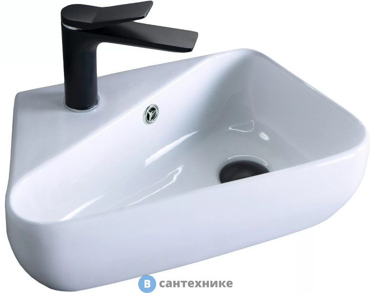 Раковина подвесная GID-ceramic N9275R белый (450х275х150)