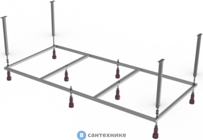 Металлический каркас BelBagno BB102-170-70-MF для акриловой ванны