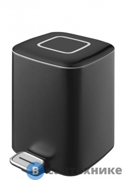 картинка Ведро Boheme 10948-B квадратное чёрное