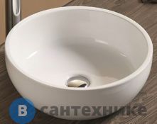 Раковина Art & MAX накладная AM-109, белый, 410х410х145