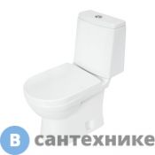 Унитаз-компакт SANITA LUXE Next SLDM белый н/п под кн/арм (+2-ур.арм GEBERIT,дюр сид. soft close)