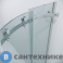 картинка Душевое ограждение Grossman Classic 301.K33.04.9090.10.00 (90*90*195) полукруг, раздвиж, хром, стекло прозрачное, без поддона