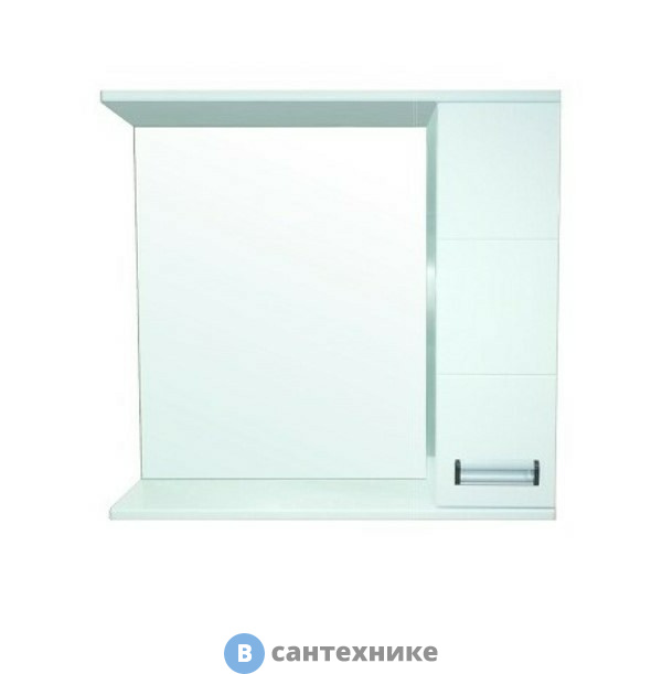 Зеркало-шкаф Loranto Дина 75 (750*700*140) правое (CS00049720)