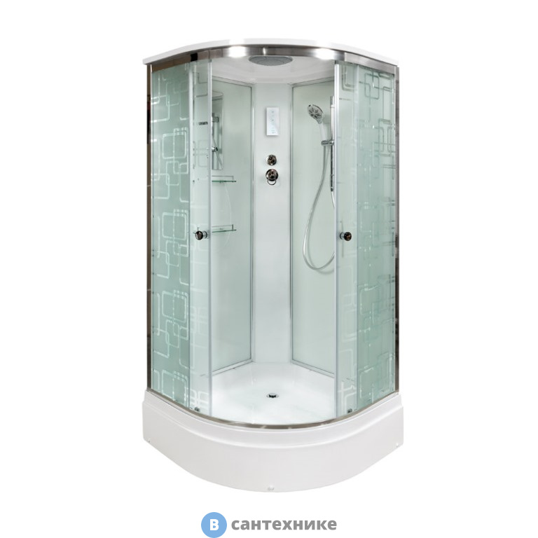 Душевая кабина Deto EM2780 с электрикой