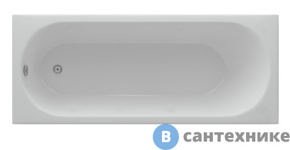 картинка Ванна акриловая AZARIO FELISA 180*80 см прямоугольная (AV.0040180), без каркаса и сифона