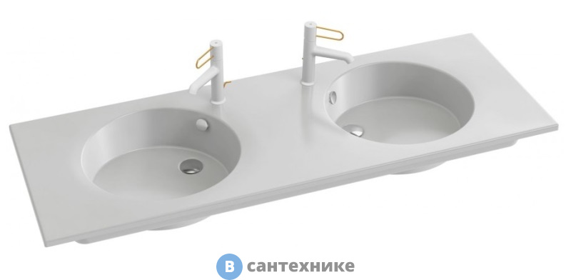 Раковина Jacob Delafon ODEON RIVE GAUCHE EXAS112-Z-00 гладкой нижней поверхностью /140/