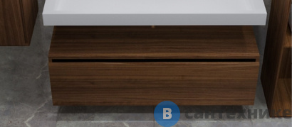 картинка Ящик под столешницу Armadi Art 897-120-D 120 см DARK OAK VALLESSI UNO-S