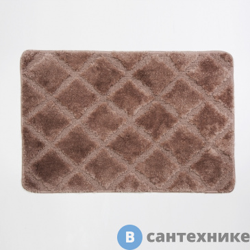 картинка Коврик WasserKRAFT Lippe BM-6515 Almondine для ванной комнаты