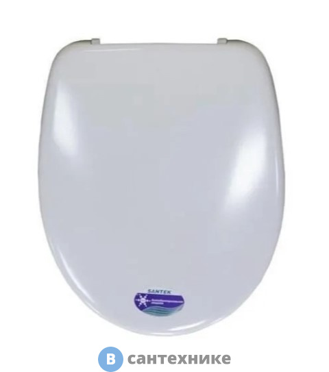 Сиденье для унитаза Santek 1.WH10.6.915 БОРЕАЛЬ дюропласт (белый)