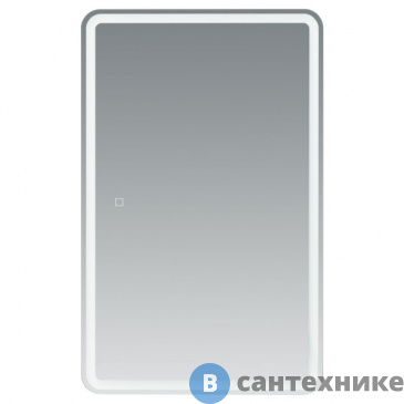 картинка Зеркало-шкаф Aquanet Оптима 50 с LED подсветкой (311859)