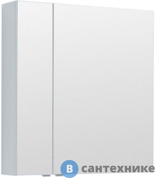 картинка Зеркало Aquanet Алвита new 80 белый матовый (277534)