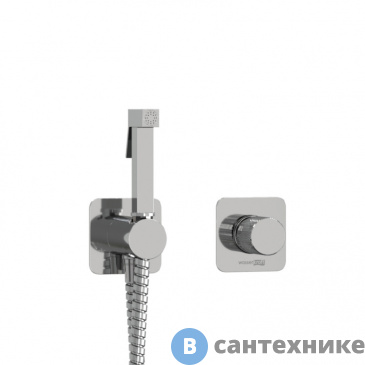 картинка Комплект WasserKRAFT A4651.271.057.136 встраиваемый для биде со шлангом