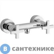Смеситель CISAL Barcelona Quad BQ00044121 двухвентильный настенный для душа, хром