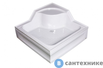 картинка Душевой поддон WEMOR 90/40 S квадратный 900*900*400 мм (10000005615)