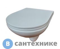 Унитаз Bolu Tarrasa BL-34E2142 подвесной безободковый с ультратонким сиденьем с микролифтом