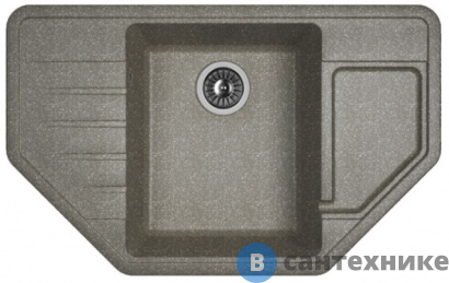 картинка Кухонная мойка Dr. Gans Рио, чёрный CMc (25.080.C0800.407)