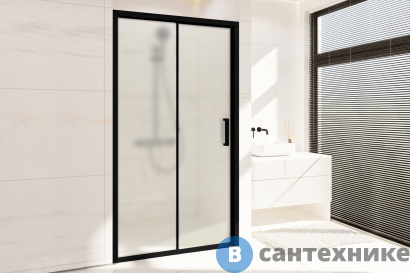 картинка Душевая дверь Royal Bath ACCORD RB HS-C-BL 135x200 (матовое) (RB135HS-C-BL)