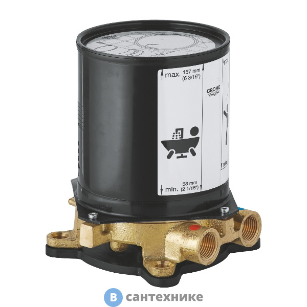 Монтажный набор Grohe 45984001 для напольного смесителя, для ванны