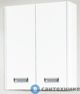 картинка Шкаф Бриклаер ПАЛЕРМО 62 навесной белый