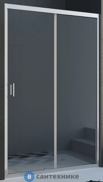 Душевая дверь Veconi VN-46 VN46-150-01-C5 стекло прозрачное/6 мм