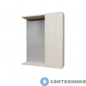 картинка Шкаф-зеркало Grossman ЮНИТ-60 см, универсал. кадена лайт (206011)