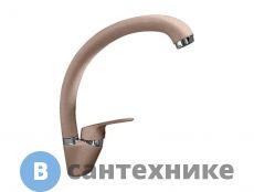 Смеситель GranFest GF - ЕСО для кухни боковой 3323 D-35mm (бежевый)