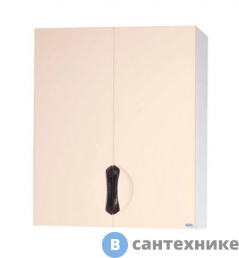 картинка Шкаф Bellezza Лагуна-60 подвесной бежевый (4642109180076) /1601/