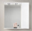 Шкаф зеркальный BelBagno 80 см MARINO-SPC-800/750-1A-BL-P-R подвесной с одной распашной дверцей с доводчиками, с подсветкой, правосторонний Bianco Lucido