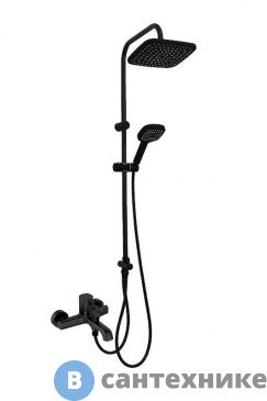 картинка Душевая система Orange M05-934b чёрный