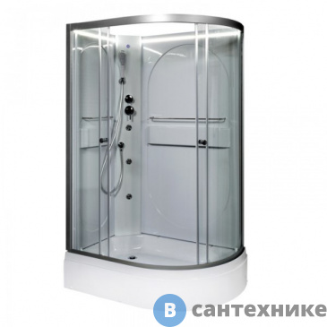 картинка Душевая кабина Deto L620L N LED с гидромассажем