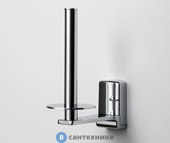 Держатель туалетной бумаги WasserKRAFT Leine K-5097 металл, хромоникелевое покрытие
