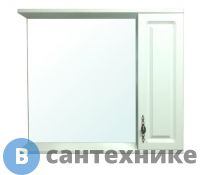 Зеркало-шкаф Loranto Janet 80 (800*700*140) (Ольха) (CS00049713)