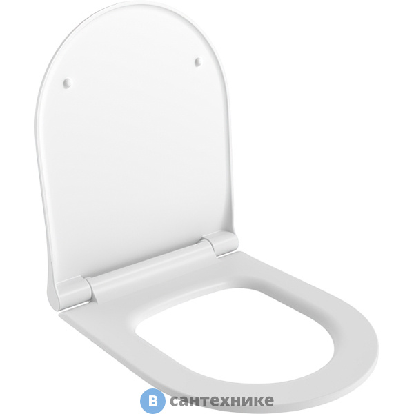 Сиденье д/унитаза Ambassador Abner 102T20001S (тонкое) белое