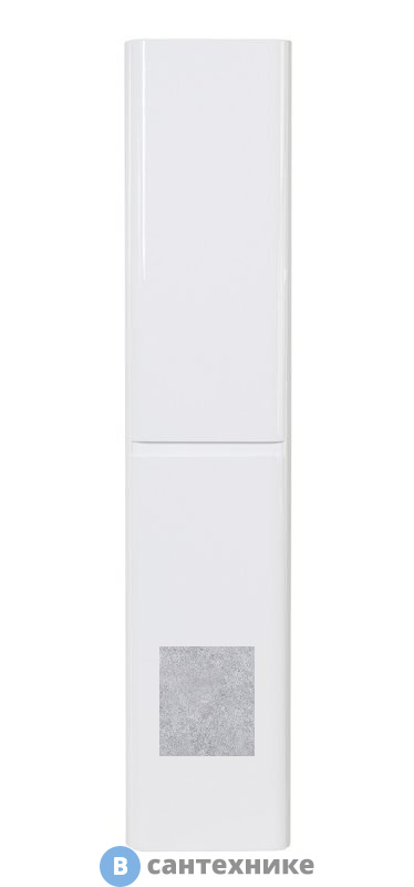 Шкаф BelBagno ALBANO ALBANO-1600-2A-SC-CVG-P подвесной с двумя распашными дверцами с доводчиками, с двумя полками, унив., Cemento Verona Grigio, 320x320x1600