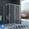картинка Душевой уголок Veconi RV-10 RV10-12090-01-C5 стекло прозрачное/6 мм/ без поддона