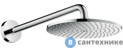 картинка Верхний душ Hansgrohe 27607000 RD S 240 1j PowderRain