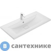 Раковина Акватон Айрис M 1000 белая (1A73273KAG010)