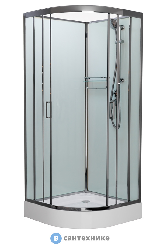 Душевая кабина Frank F420 Brilliant б/к (без крыши)