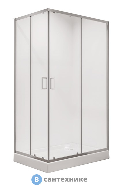 Душевой уголок Niagara NG-6611 (120*90*190) прямоугольник, двери раздвижные, без поддона
