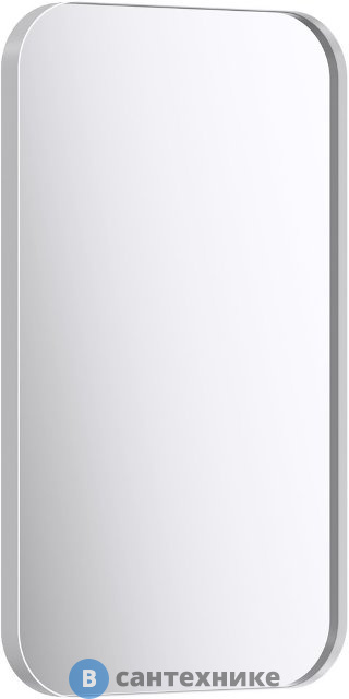 Зеркало Aqwella "RM" в металлической раме 50, белый (RM0205W)